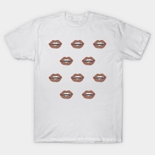 Animal Print Lips 2 T-Shirt